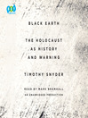 Cover image for Black Earth